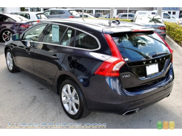 2017 Volvo V60 T5 2.0 Liter Turbocharged DOHC 16-Valve 4 Cylinder 8 Speed Geartronic Automatic