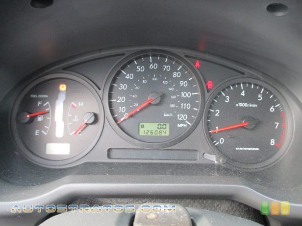 2007 Subaru Impreza 2.5i Sedan 2.5 Liter SOHC 16-Valve VVT Flat 4 Cylinder 4 Speed Automatic