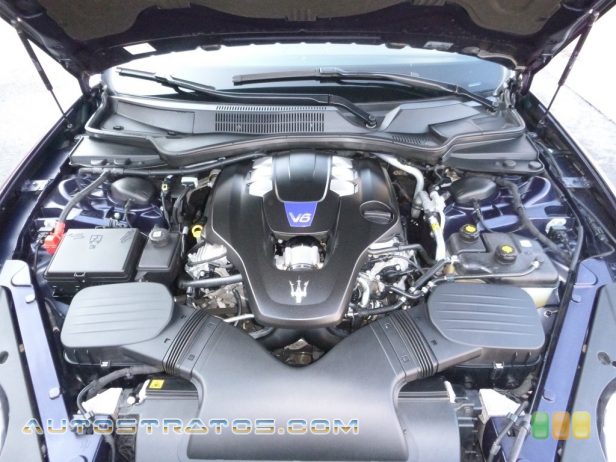 2014 Maserati Quattroporte S Q4 AWD 3.8 Liter DI Twin-Turbocharged DOHC 32-Valve VVT V8 8 Speed ZF Automatic