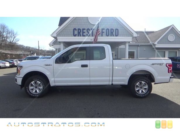 2018 Ford F150 XL SuperCab 4x4 3.3 Liter DOHC 24-Valve Ti-VCT V6 6 Speed Automatic