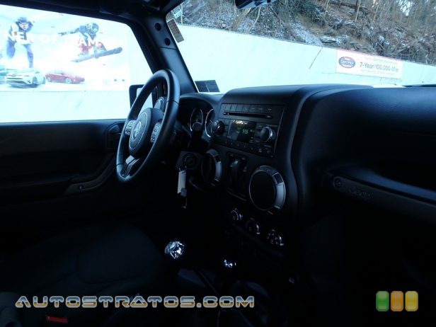 2016 Jeep Wrangler Sport 3.6 Liter DOHC 24-Valve VVT V6 6 Speed Manual