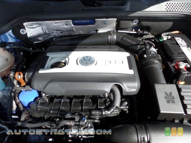 2012 Volkswagen Beetle Turbo 2.0 Liter Turbocharged FSI DOHC 16-Valve 4 Cylinder 6 Speed Manual