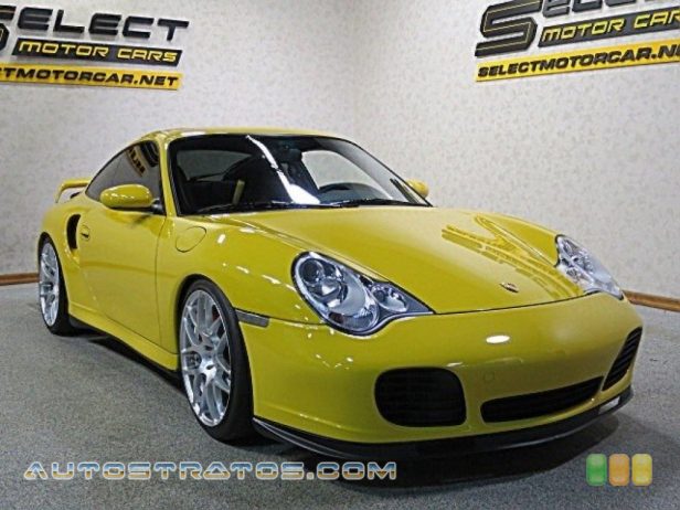 2002 Porsche 911 Turbo Coupe 3.6 Liter Twin-Turbocharged DOHC 24V VarioCam Flat 6 Cylinder 6 Speed Manual