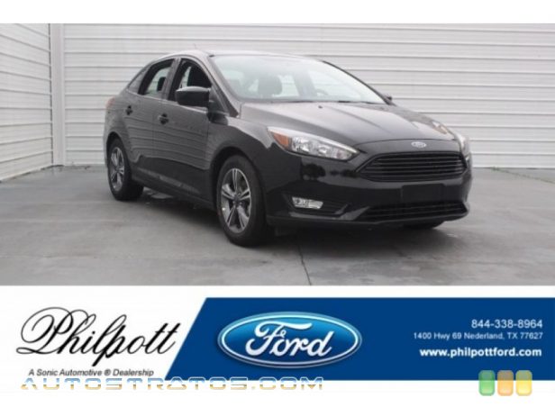 2018 Ford Focus SE Sedan 1.0 Liter DI EcoBoost Turbocharged DOHC 12-Valve Ti-VCT 3 Cylind 6 Speed Automatic