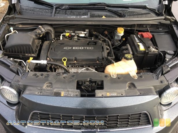 2012 Chevrolet Sonic LS Sedan 1.8 Liter DOHC 16-Valve VVT 4 Cylinder 6 Speed Automatic