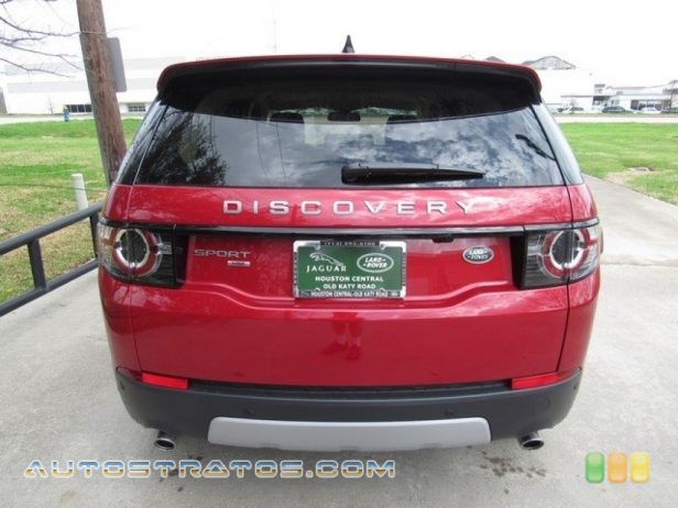 2018 Land Rover Discovery Sport HSE 2.0 Liter DI Turbocharged DOHC 16-Valve VVT 4 Cylinder 9 Speed Automatic