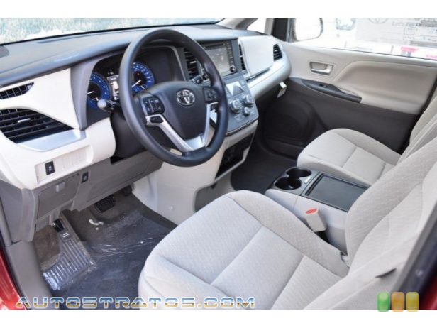 2018 Toyota Sienna LE 3.5 Liter DOHC 24-Valve Dual VVT-i V6 8 Speed Automatic