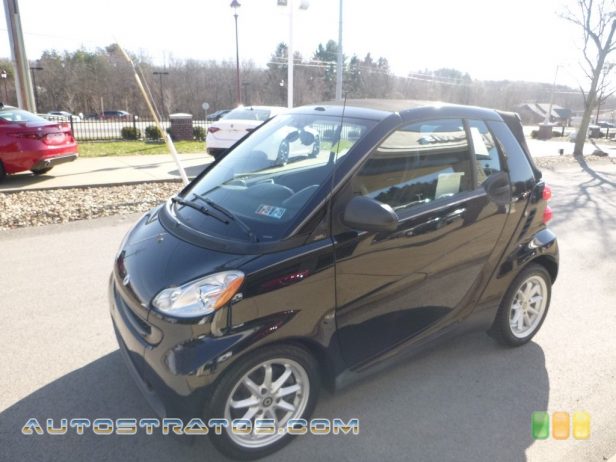 2008 Smart fortwo passion cabriolet 1.0L DOHC 12V Inline 3 Cylinder 5 Speed Automated Manual