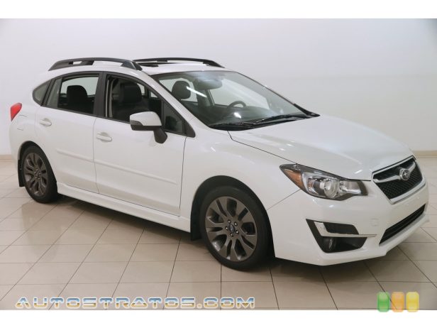 2016 Subaru Impreza 2.0i Sport Limited 2.0 Liter DOHC 16-Valve DAVCS Horizontally Opposed 4 Cylinder Lineartronic CVT Automatic