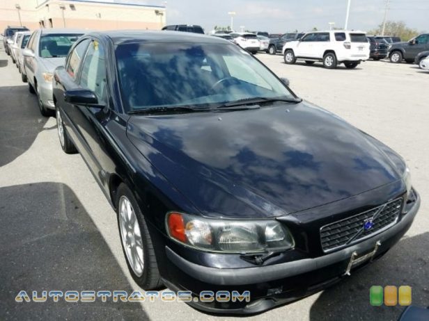 2004 Volvo S60 2.5T AWD 2.5 Liter Turbocharged DOHC 20 Valve Inline 5 Cylinder 5 Speed Automatic