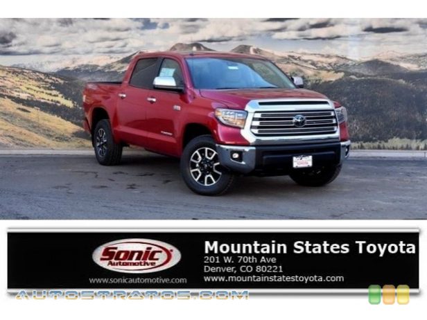 2018 Toyota Tundra Limited CrewMax 4x4 5.7 Liter i-Force DOHC 32-Valve VVT-i V8 6 Speed ECT-i Automatic