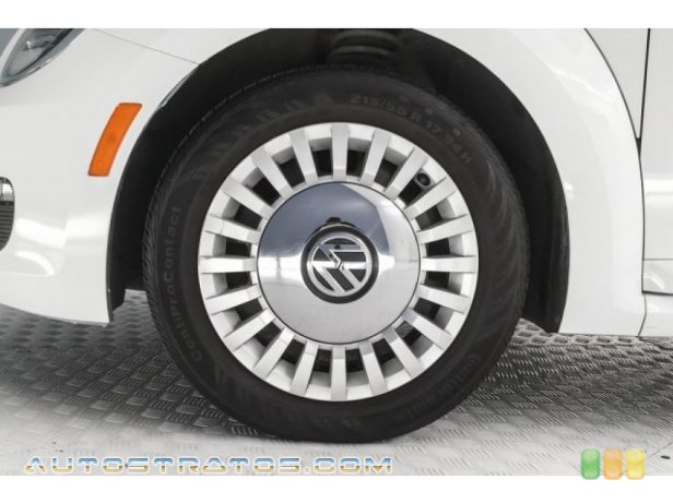 2013 Volkswagen Beetle 2.5L 2.5 Liter DOHC 20-Valve VVT 5 Cylinder 6 Speed Tiptronic Automatic