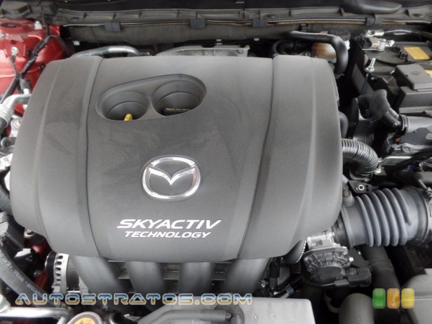 2017 Mazda Mazda6 Grand Touring 2.5 Liter DI DOHC 16-Valve VVT SKYACTIVE-G 4 Cylinder 6 Speed Sport Automatic