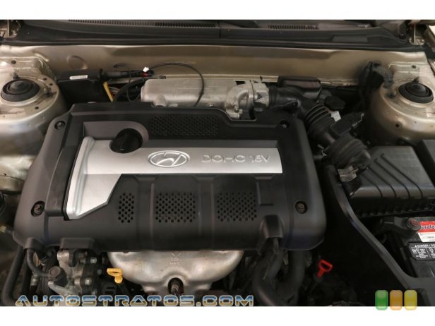 2005 Hyundai Elantra GLS Sedan 2.0 Liter DOHC 16 Valve 4 Cylinder 4 Speed Automatic