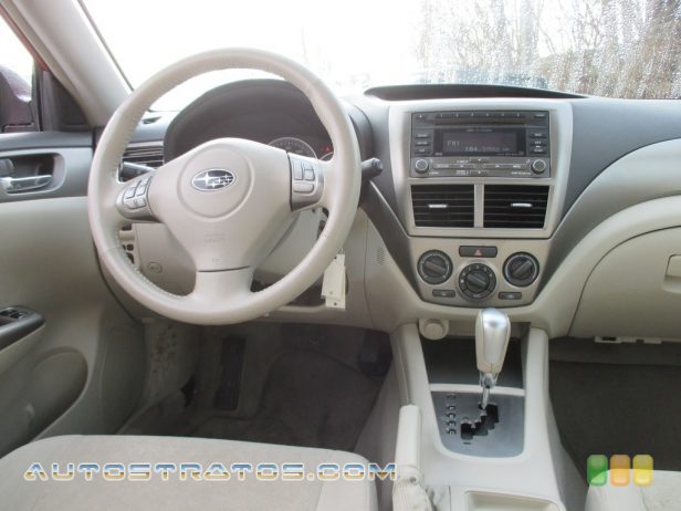 2008 Subaru Impreza 2.5i Sedan 2.5 Liter SOHC 16-Valve VVT Flat 4 Cylinder 4 Speed Sportshift Automatic