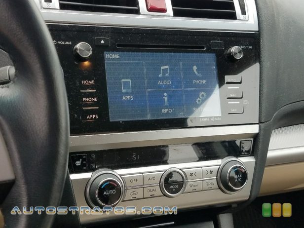 2015 Subaru Legacy 2.5i Premium 2.5 Liter DOHC 16-Valve VVT Flat 4 Cylinder Lineartronic CVT Automatic