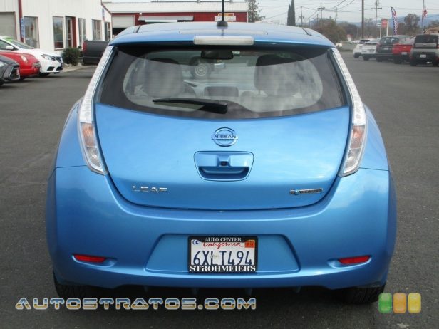 2012 Nissan LEAF SL 80 kW/107hp AC Syncronous Electric Motor Direct Drive 1 Speed Automatic
