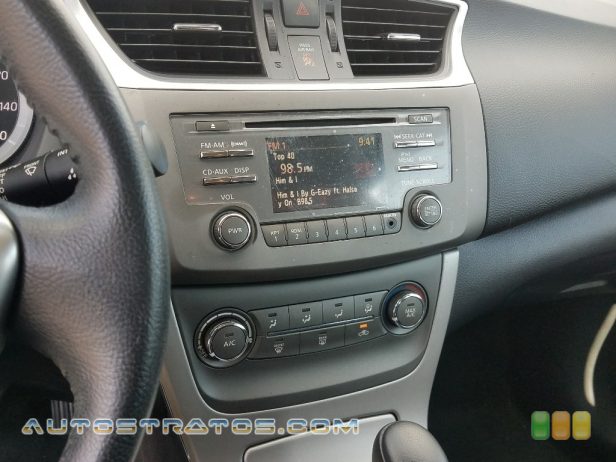 2014 Nissan Sentra S 1.8 Liter DOHC 16-Valve CVTCS 4 Cylinder Xtronic CVT Automatic