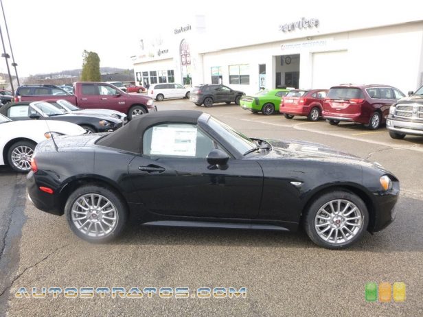 2018 Fiat 124 Spider Classica Roadster 1.4 Liter Turbocharged SOHC 16-Valve MultiAir 4 Cylinder 6 Speed Automatic