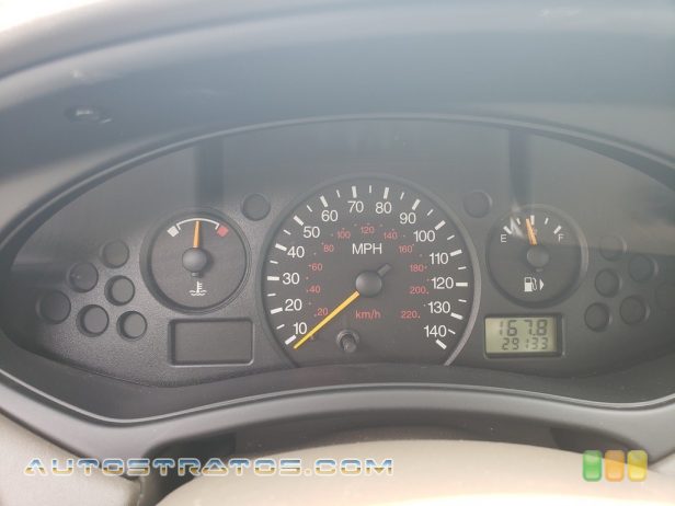 2002 Ford Focus SE Sedan 2.0 Liter DOHC 16-Valve Zetec 4 Cylinder 4 Speed Automatic