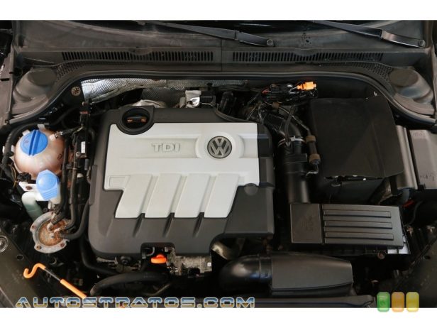2012 Volkswagen Jetta TDI Sedan 2.0 Liter TDI DOHC 16-Valve Turbo-Diesel 4 Cylinder 6 Speed Manual