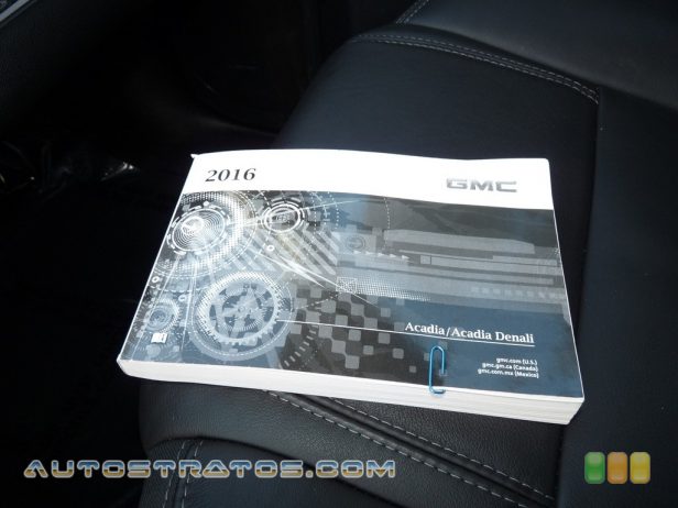 2016 GMC Acadia SLT AWD 3.6 Liter DI DOHC 24-Valve VVT V6 6 Speed Automatic