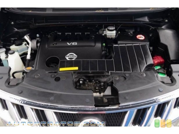 2010 Nissan Murano SL 3.5 Liter DOHC 24-Valve CVTCS V6 Xtronic CVT Automatic