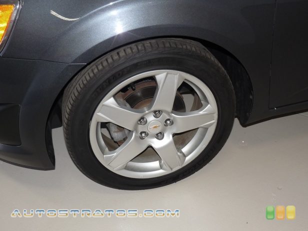 2012 Chevrolet Sonic LTZ Hatch 1.4 Liter DI Turbocharged DOHC 16-Valve VVT 4 Cylinder 6 Speed Manual
