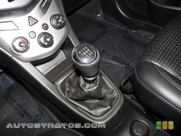 2012 Chevrolet Sonic LTZ Hatch 1.4 Liter DI Turbocharged DOHC 16-Valve VVT 4 Cylinder 6 Speed Manual
