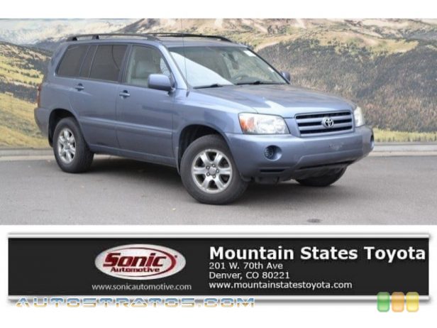 2006 Toyota Highlander 4WD 2.4 Liter DOHC 16-Valve VVT 4 Cylinder 4 Speed Automatic