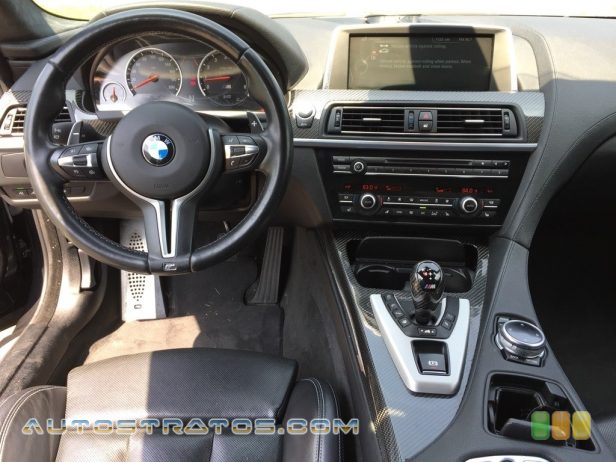 2015 BMW M6 Coupe 4.4 Liter M TwinPower Turbocharged DI DOHC 32-Valve VVT V8 7 Speed M Double Clutch Automatic