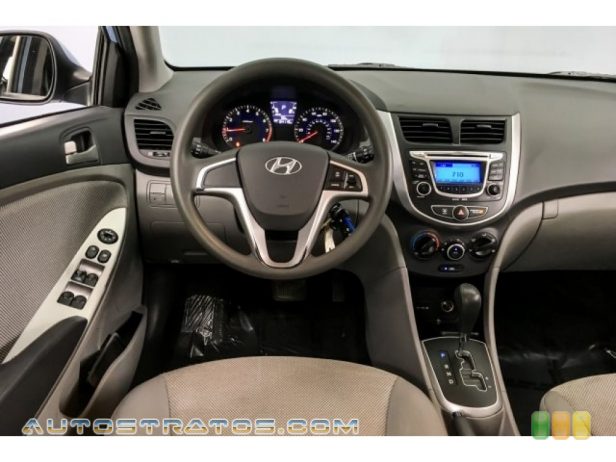2012 Hyundai Accent GS 5 Door 1.6 Liter GDI DOHC 16-Valve D-CVVT 4 Cylinder 6 Speed Shiftronic Automatic