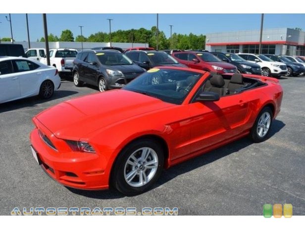 2013 Ford Mustang V6 Premium Convertible 3.7 Liter DOHC 24-Valve Ti-VCT V6 6 Speed SelectShift Automatic