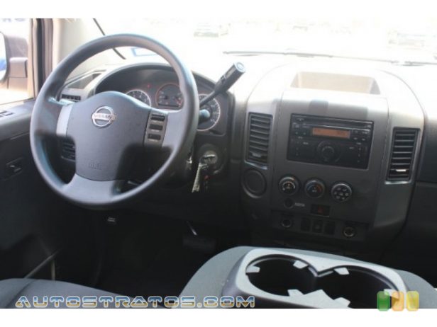 2009 Nissan Titan XE Crew Cab 5.6 Liter Flex-Fuel DOHC 32-Valve CVTCS V8 5 Speed Automatic