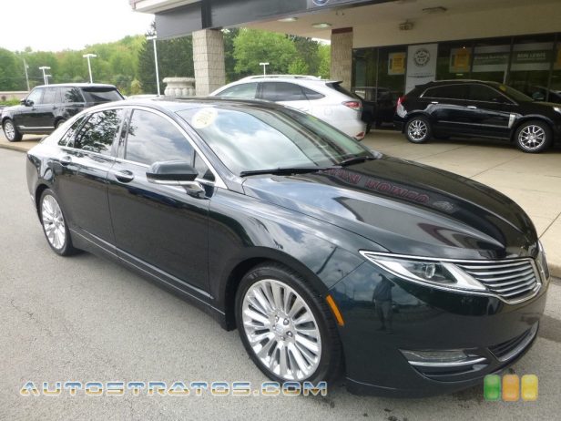 2014 Lincoln MKZ FWD 2.0 Liter GTDI Turbocharged DOHC 16-Valve EcoBoost 4 Cylinder 6 Speed SelectShift Automatic