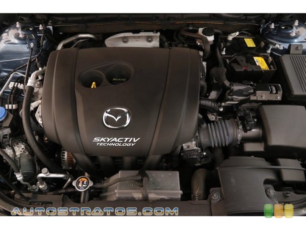 2017 Mazda Mazda6 Touring 2.5 Liter DI DOHC 16-Valve VVT SKYACTIVE-G 4 Cylinder 6 Speed Sport Automatic