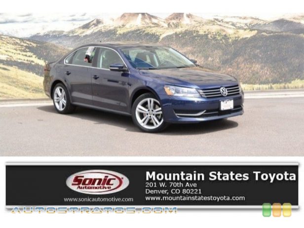 2014 Volkswagen Passat 1.8T SE 1.8 Liter FSI Turbocharged DOHC 16-Valve VVT 4 Cylinder 6 Speed Tiptronic Automatic