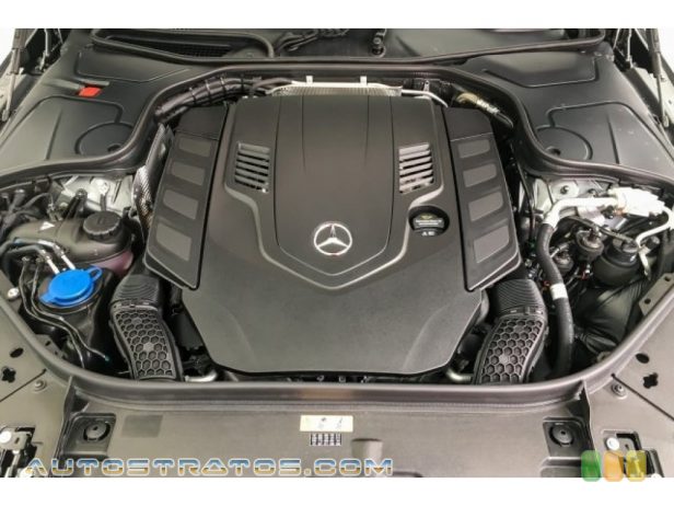 2018 Mercedes-Benz S 560 Sedan 4.0 Liter biturbo DOHC 32-Valve VVT V8 9 Speed Automatic