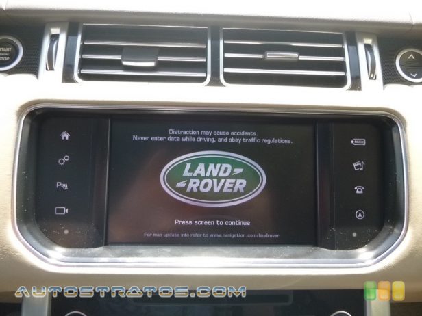 2016 Land Rover Range Rover HSE 3.0 Liter DOHC 24-Valve Turbo-Diesel Td6 V6 8 Speed Automatic