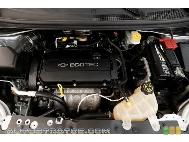 2012 Chevrolet Sonic LT Sedan 1.8 Liter DOHC 16-Valve VVT 4 Cylinder 6 Speed Automatic