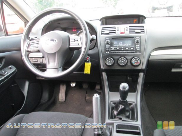 2012 Subaru Impreza 2.0i Premium 5 Door 2.0 Liter DOHC 16-Valve Dual-VVT Flat 4 Cylinder 5 Speed Manual