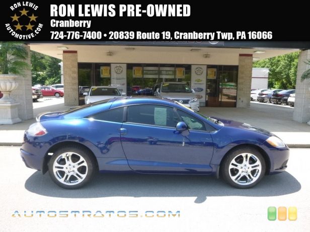 2009 Mitsubishi Eclipse GS Coupe 2.4 Liter SOHC 16-Valve MIVEC 4 Cylinder 4 Speed Sportronic Automatic