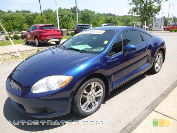 2009 Mitsubishi Eclipse GS Coupe 2.4 Liter SOHC 16-Valve MIVEC 4 Cylinder 4 Speed Sportronic Automatic