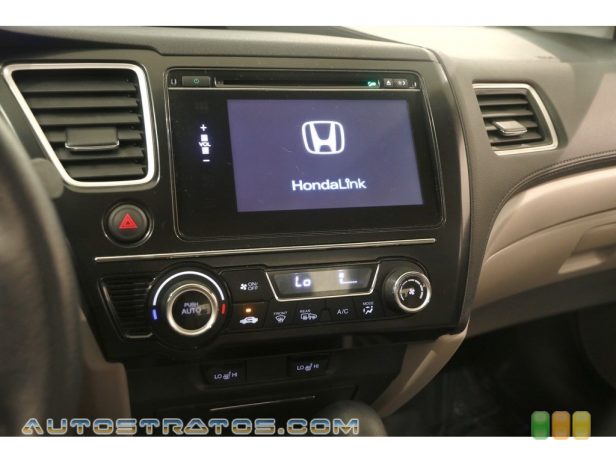 2014 Honda Civic EX-L Sedan 1.8 Liter SOHC 16-Valve i-VTEC 4 Cylinder CVT Automatic