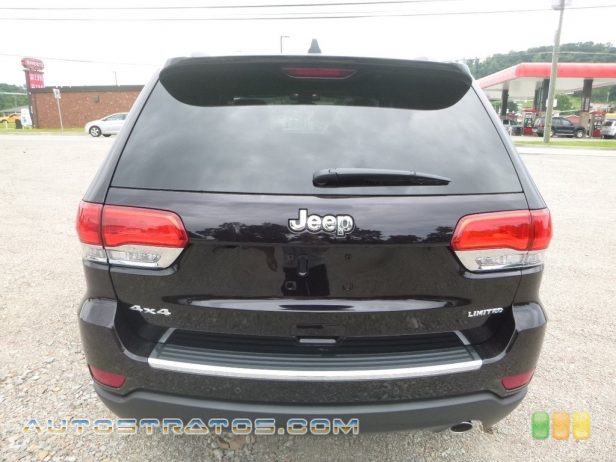 2018 Jeep Grand Cherokee Limited 4x4 3.6 Liter DOHC 24-Valve VVT Pentastar V6 8 Speed Automatic