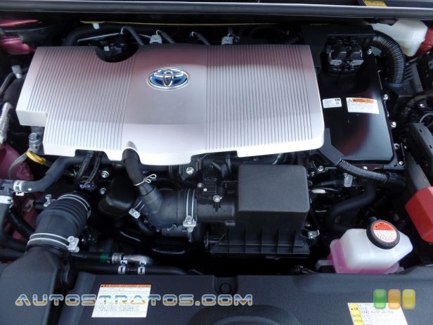 2016 Toyota Prius Three 1.8 Liter DOHC 16-Valve VVT-i 4 Cylinder/Electric Hybrid ECVT Automatic