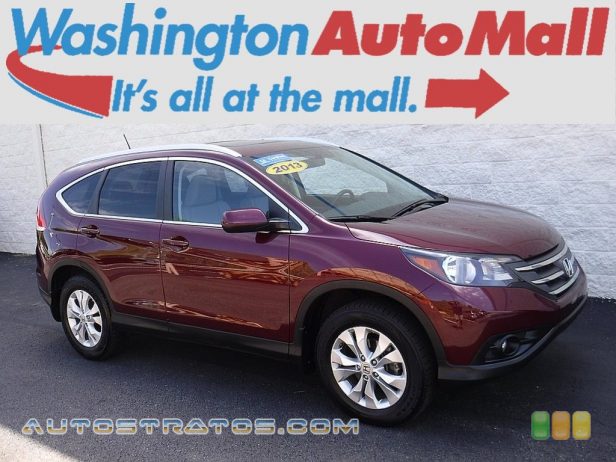 2013 Honda CR-V EX-L AWD 2.4 Liter DOHC 16-Valve i-VTEC 4 Cylinder 5 Speed Automatic