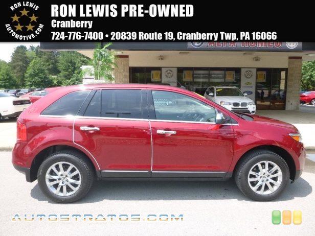 2014 Ford Edge Limited 3.5 Liter DOHC 24-Valve Ti-VCT V6 6 Speed Automatic