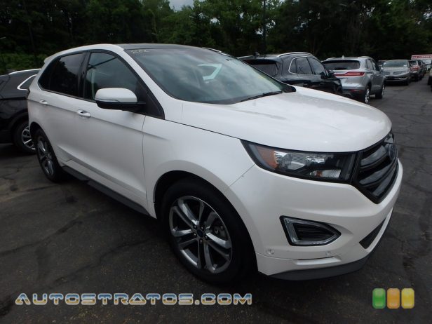 2016 Ford Edge Sport AWD 2.7 Liter DI Twin-Turbocharged DOHC 24-Valve EcoBoost V6 6 Speed SelectShift Automatic