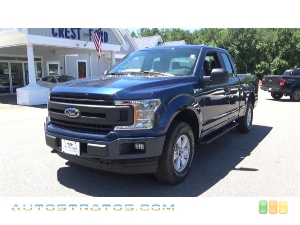 2018 Ford F150 XL SuperCab 4x4 2.7 Liter DI Twin-Turbocharged DOHC 24-Valve EcoBoost V6 10 Speed Automatic